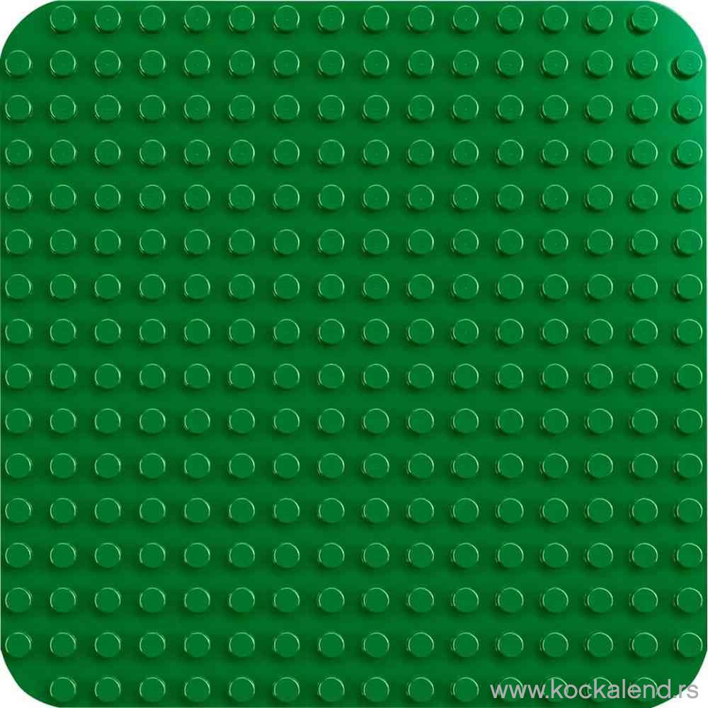 LEGO DUPLO CLASSIC GREEN BUILDING PLATE 