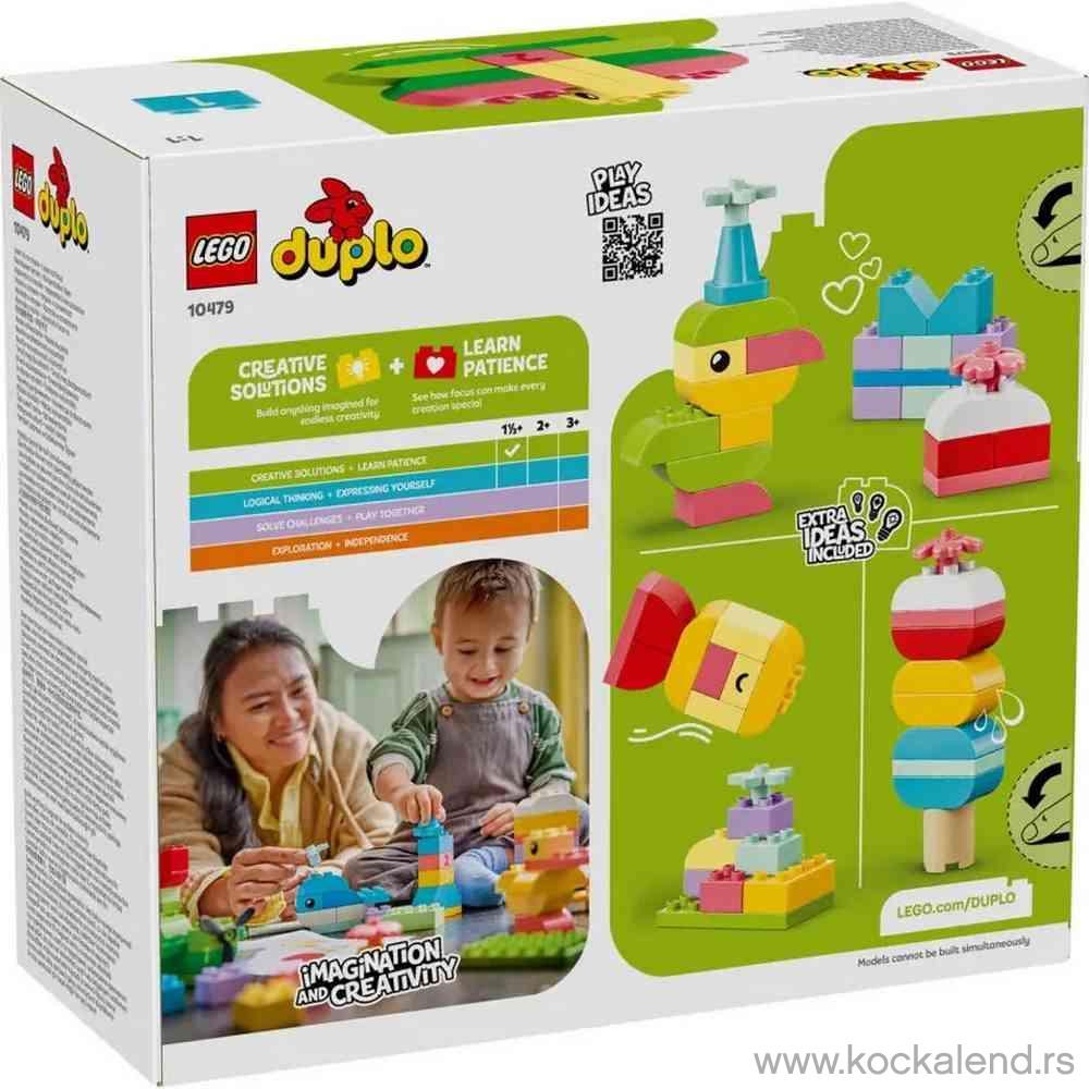 LEGO DUPLO CLASSIC COLORFUL CREATIVE BOX 