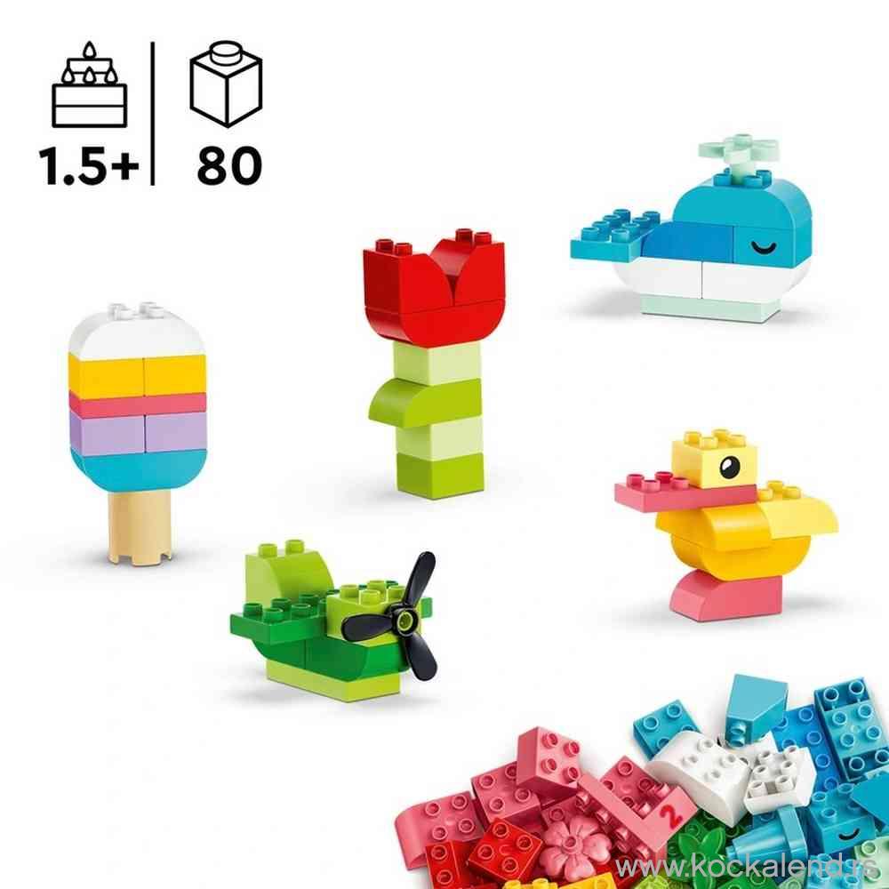 LEGO DUPLO CLASSIC COLORFUL CREATIVE BOX 
