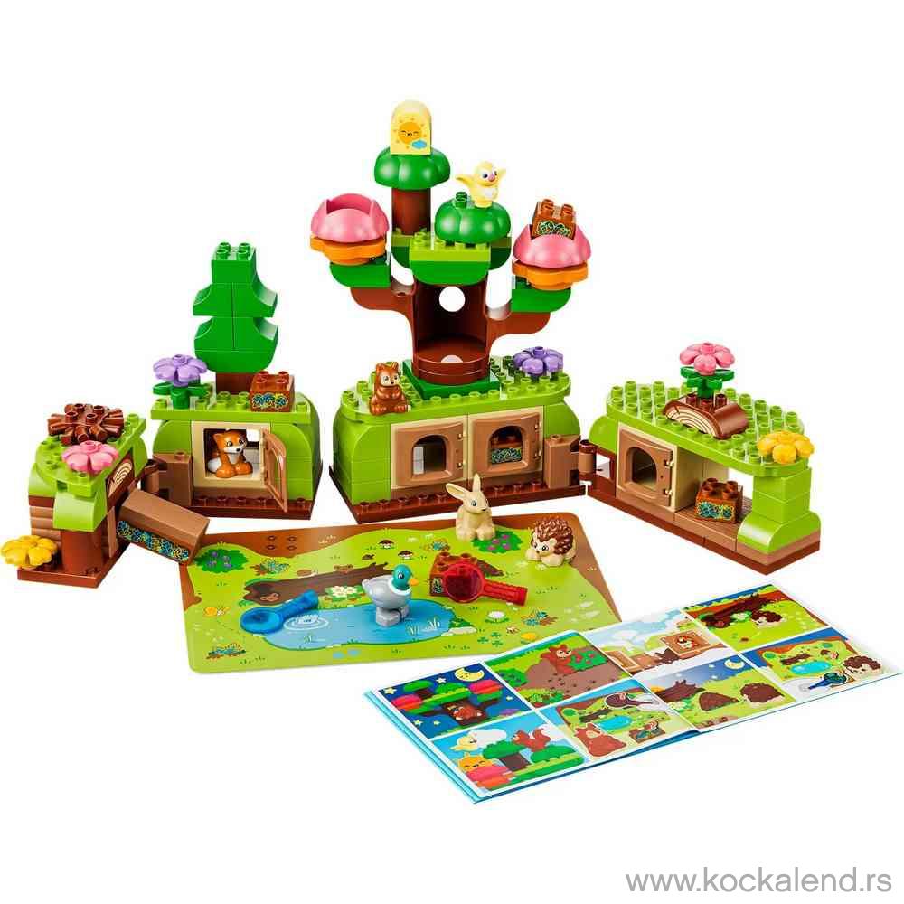 LEGO DUPLO TOWN DISCOVERY FOREST WITH WILD A 