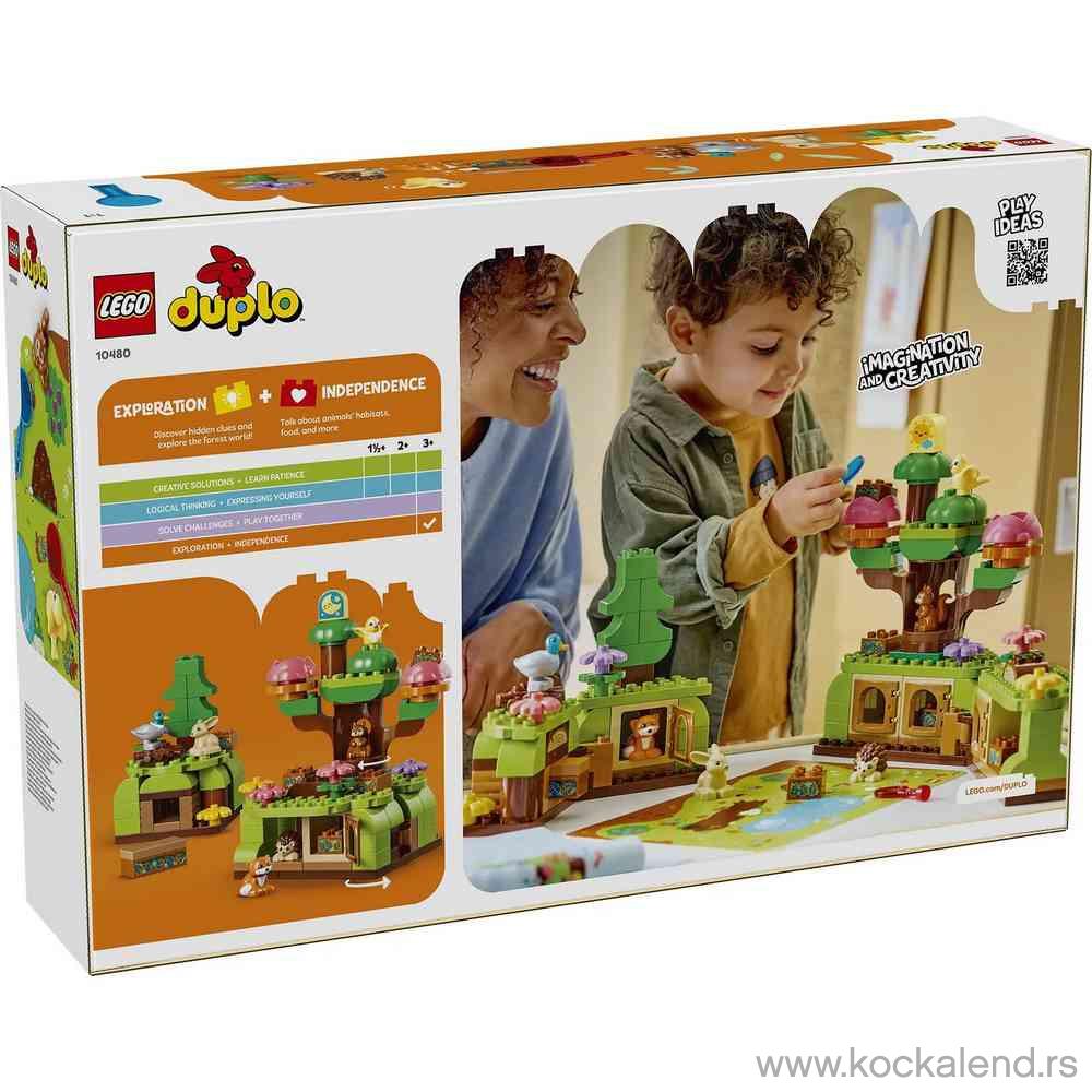 LEGO DUPLO TOWN DISCOVERY FOREST WITH WILD A 