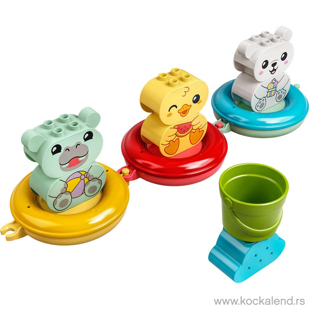 LEGO DUPLO MY FIRST BATH TIME FUN: FLOATING ANIMAL TRAIN 