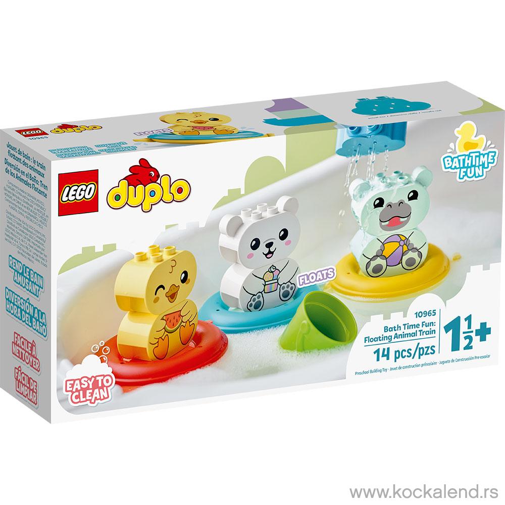 LEGO DUPLO MY FIRST BATH TIME FUN: FLOATING ANIMAL TRAIN 