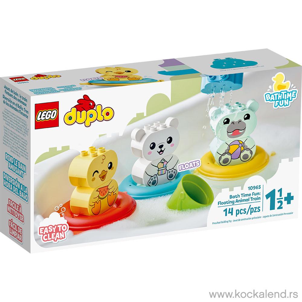 LEGO DUPLO MY FIRST BATH TIME FUN: FLOATING ANIMAL TRAIN 