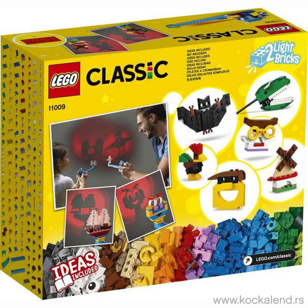 LEGO CLASSIC BRICKS AND LIGHTS BRICKS AND LIGHTS 