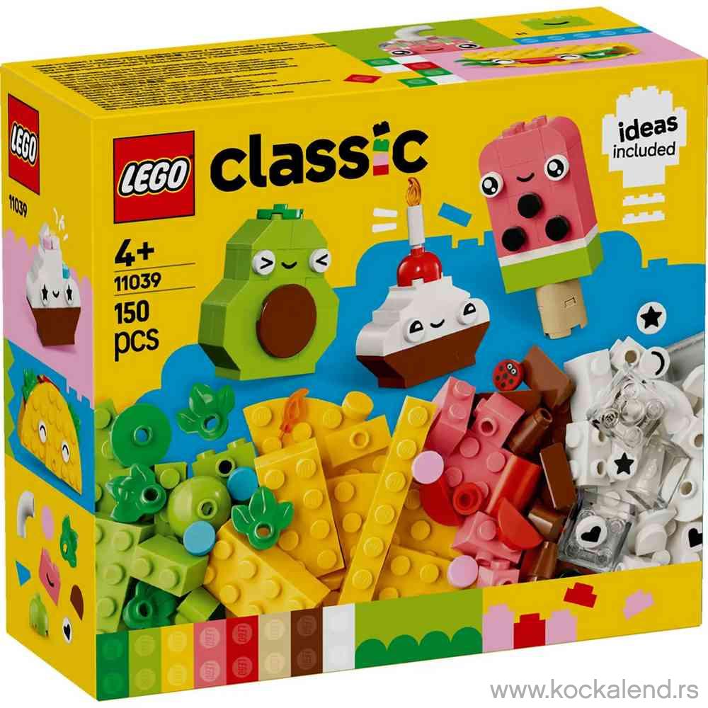 LEGO CLASSIC CREATIVE FOOD FRIENDS 
