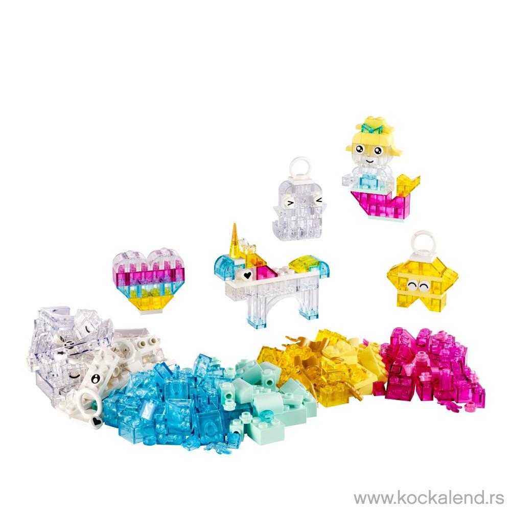 LEGO CLASSIC MAGICAL TRANSPARENT BOX 