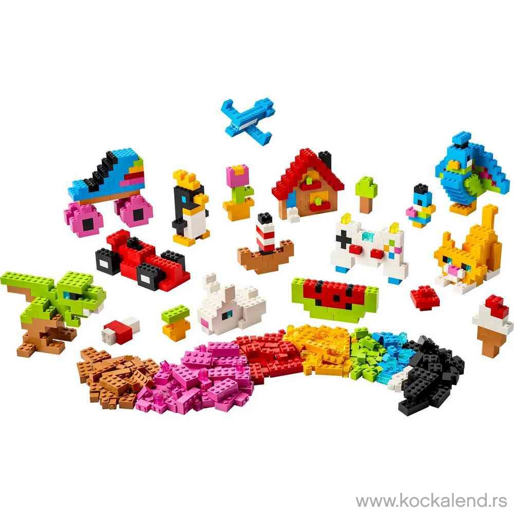 LEGO CLASSIC CREATIVE COLORFUL BRICKS 
