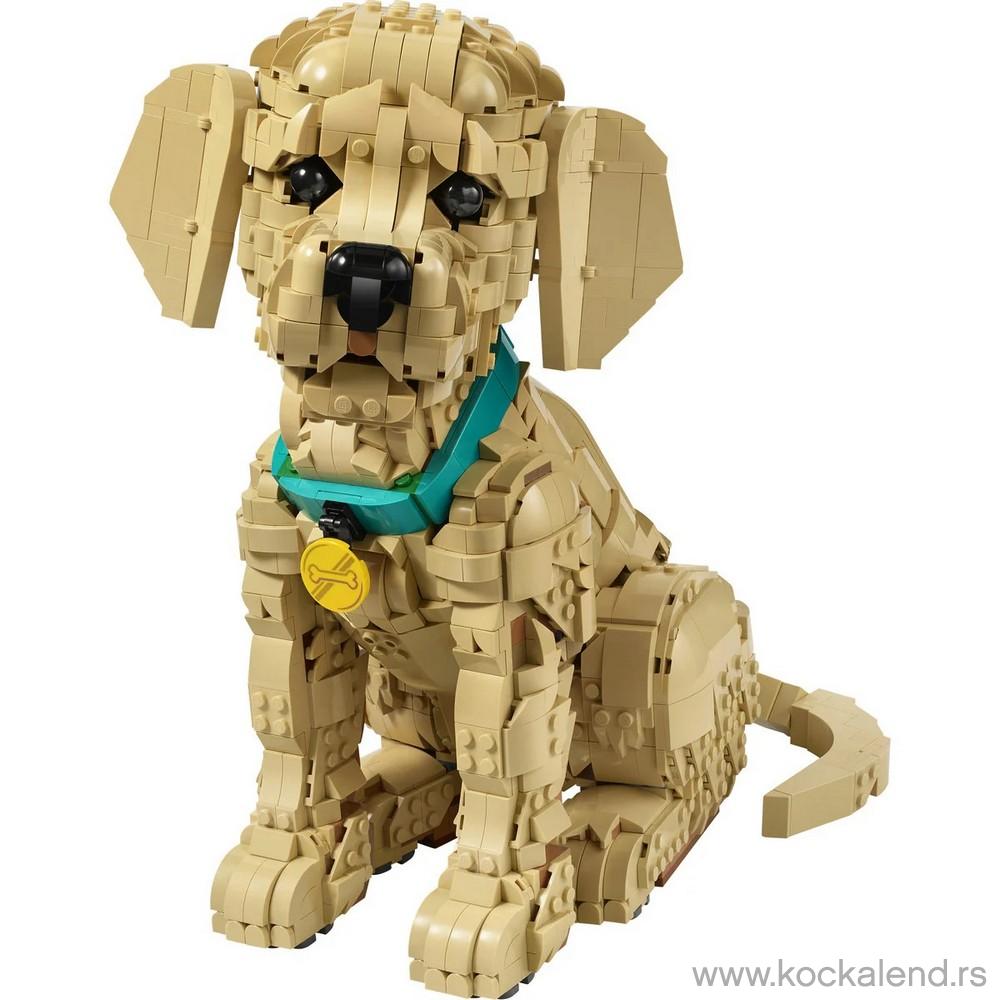 LEGO ICONS GOLDEN RETRIVER PUPPY 