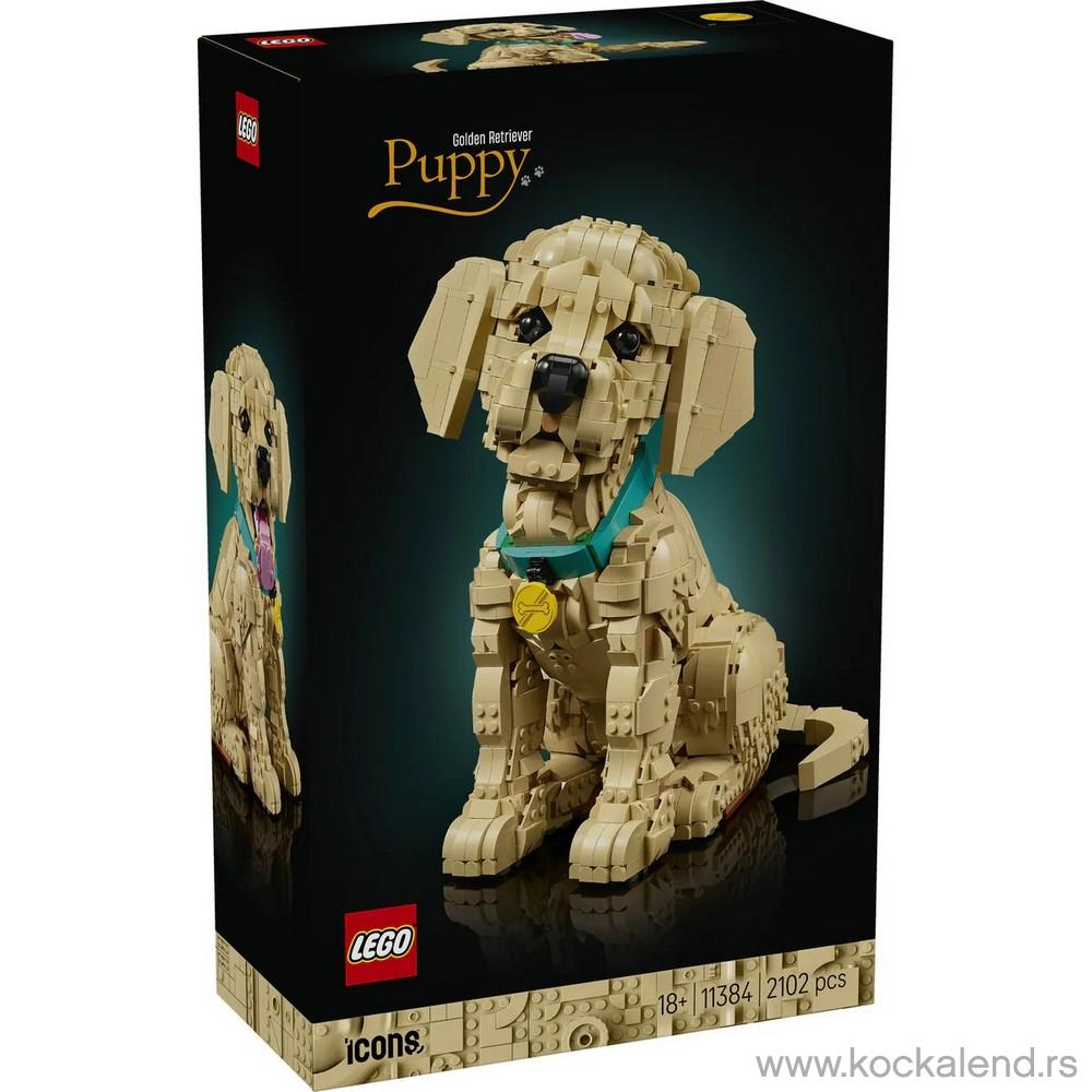 LEGO ICONS GOLDEN RETRIVER PUPPY 