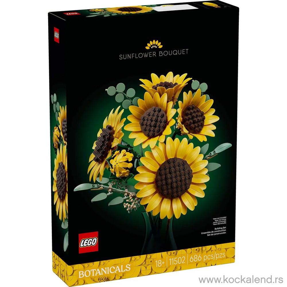 LEGO BOTANICALS SUNFLOWER BOUQUET 