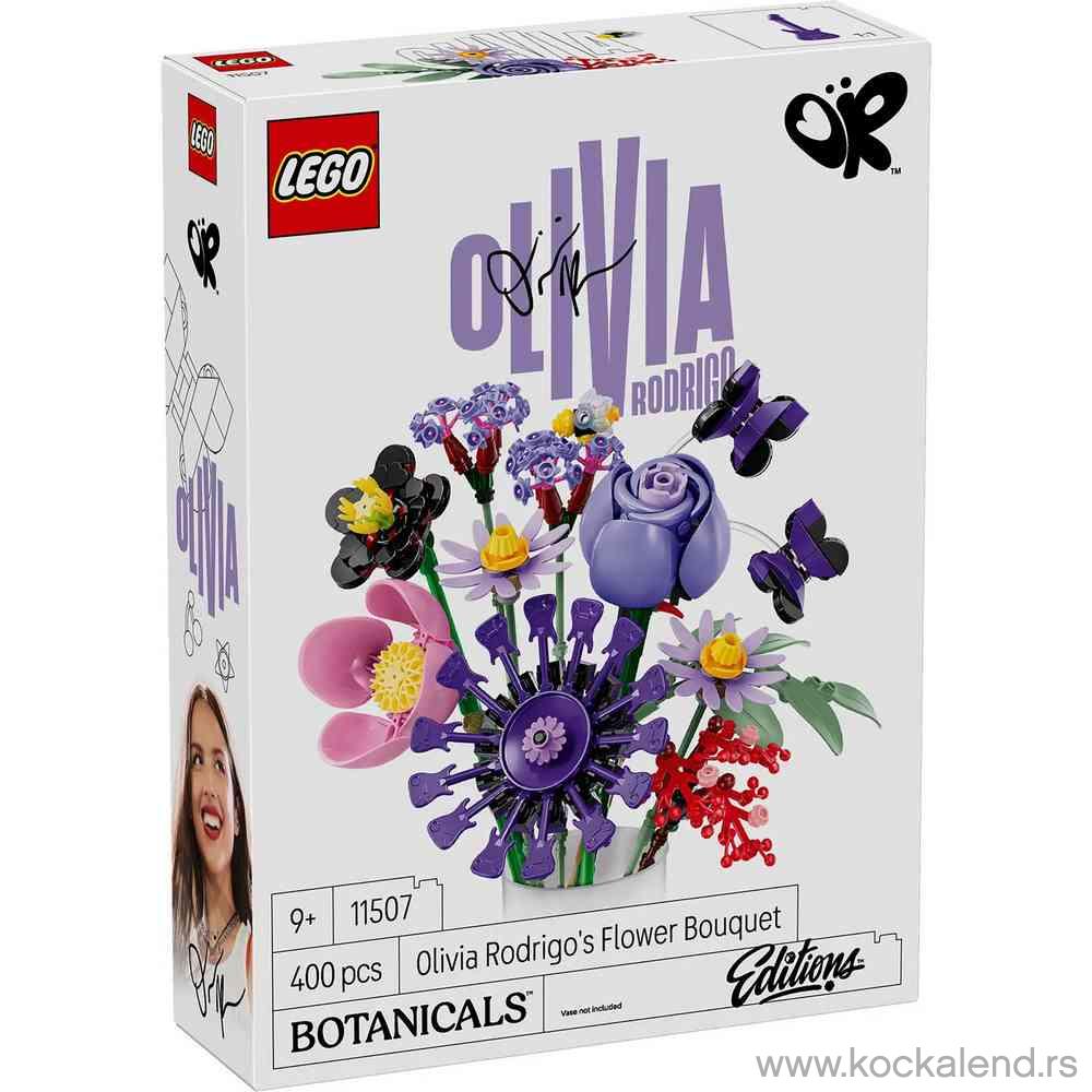LEGO BOTANICALS OLIVIA RODRIGOS FLOWER BOUQUET 
