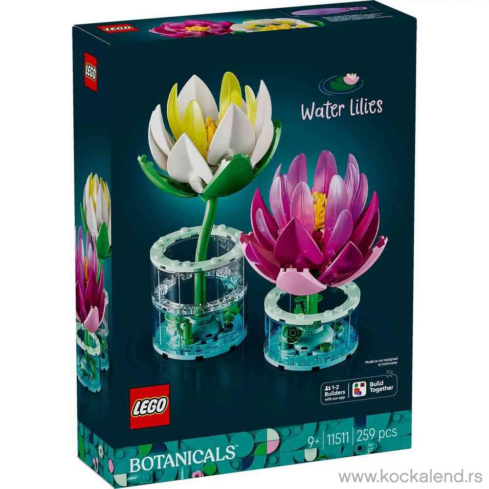 LEGO BOTANICALS WATER LILIES 