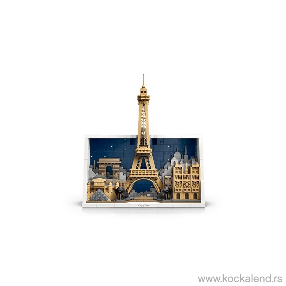 LEGO ARCHITECTURE PARIS CITY OF LOVE 