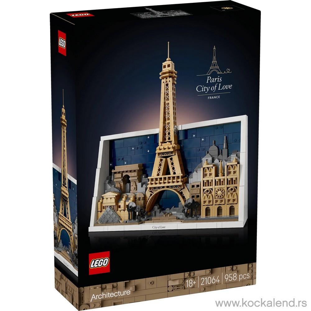 LEGO ARCHITECTURE PARIS CITY OF LOVE 