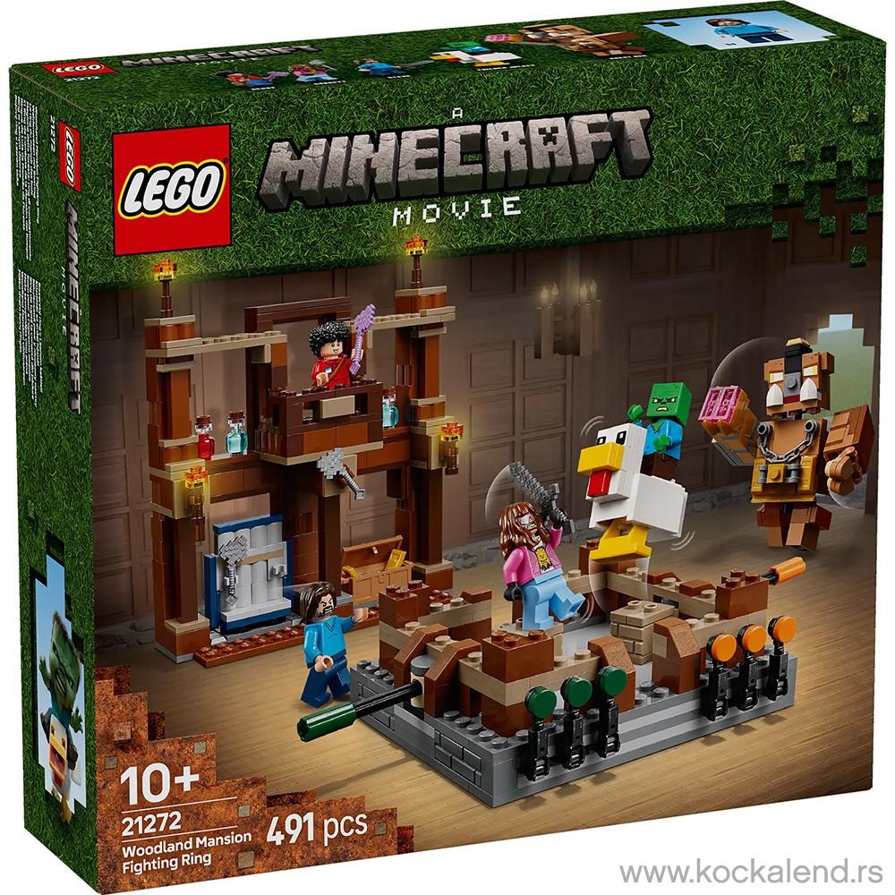 LEGO MINECRAFT WOODLAND MANSION FIGHTING RING 