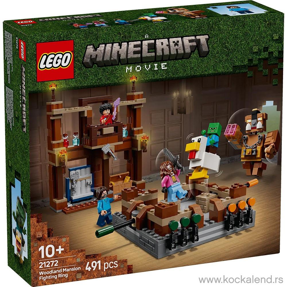 LEGO MINECRAFT WOODLAND MANSION FIGHTING RING 