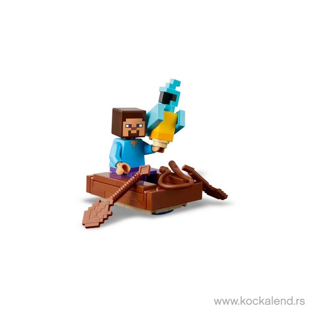 LEGO MINECRAFT THE TNT JUNGLE HOUSE 