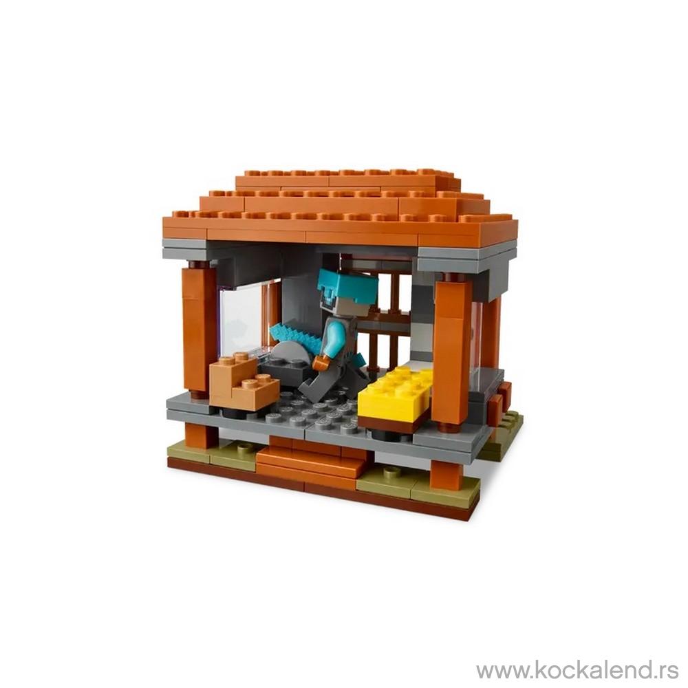 LEGO MINECRAFT THE PILLAGER OUTPOST AND RAVAGER 