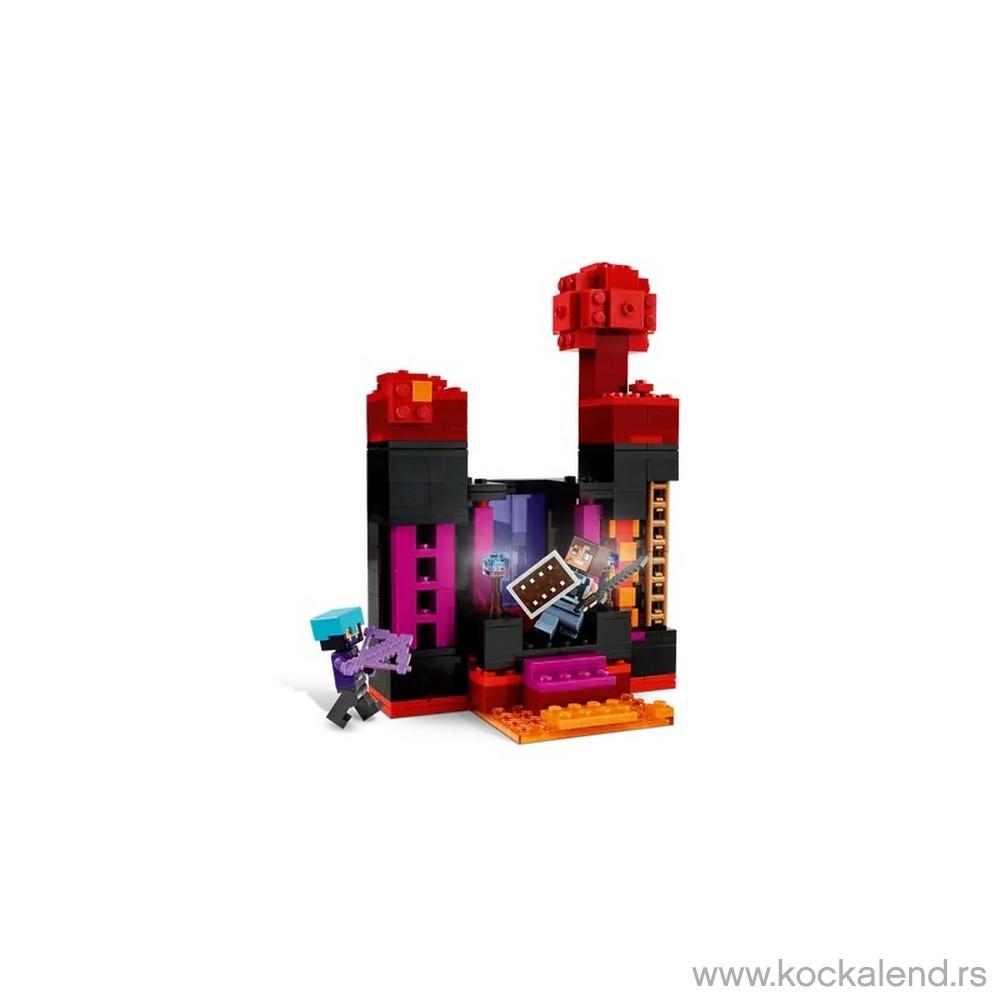 LEGO MINECRAFT THE ENDERMAN TOWER 