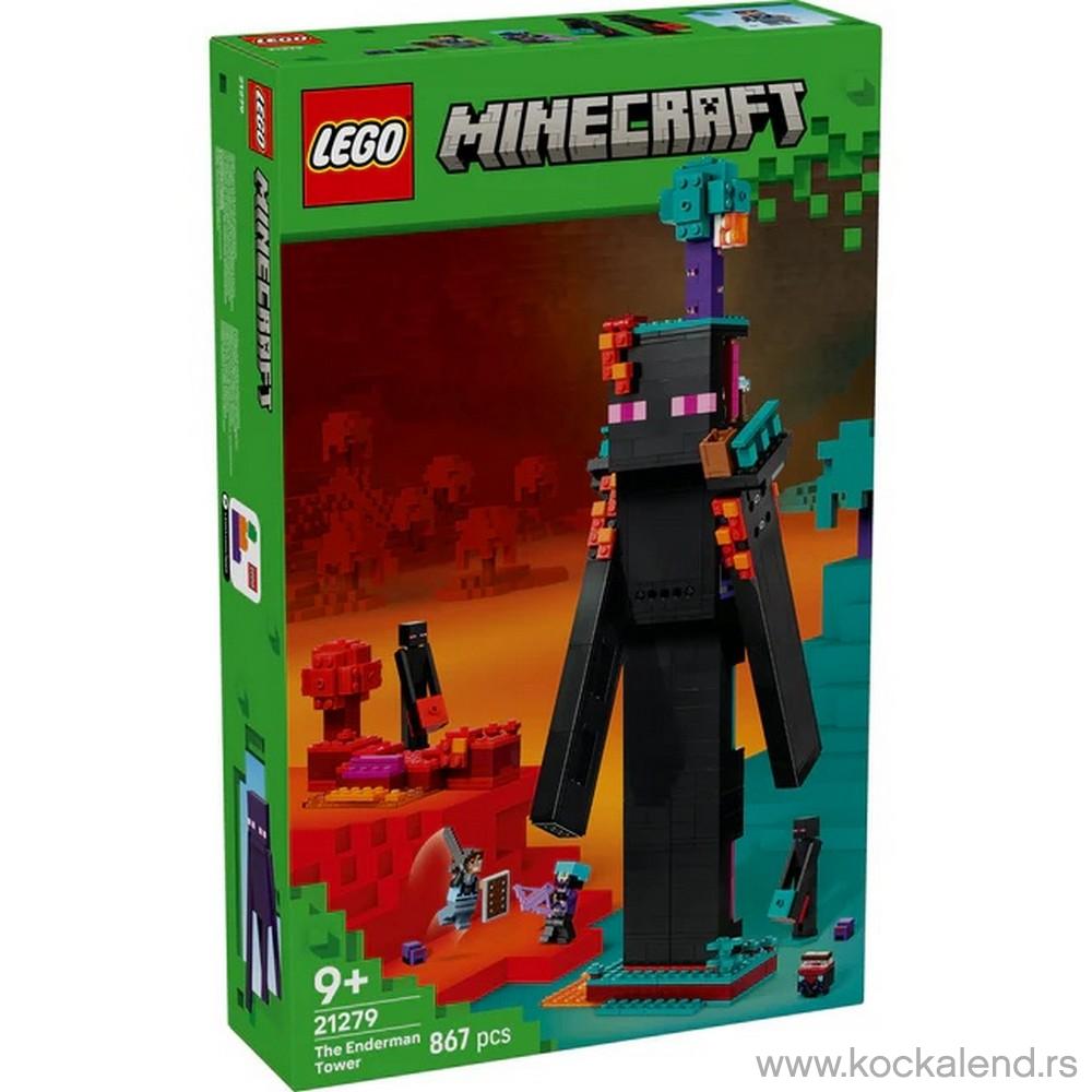 LEGO MINECRAFT THE ENDERMAN TOWER 