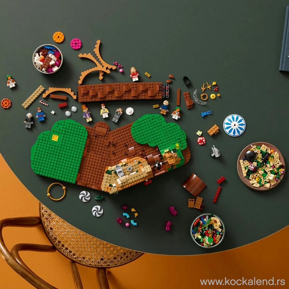 LEGO IDEAS WILLY WONKA AND THE CHOCOLATE FACTORY 