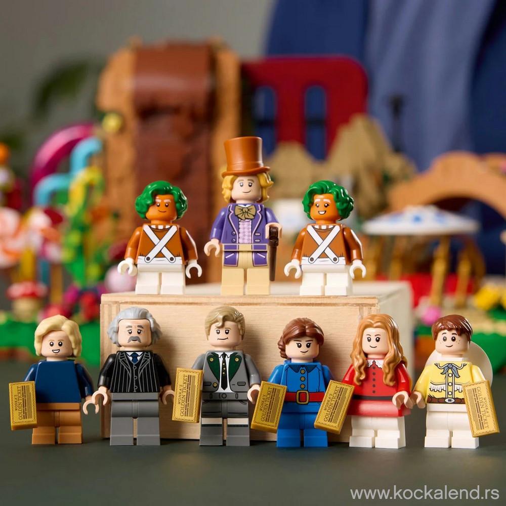 LEGO IDEAS WILLY WONKA AND THE CHOCOLATE FACTORY 