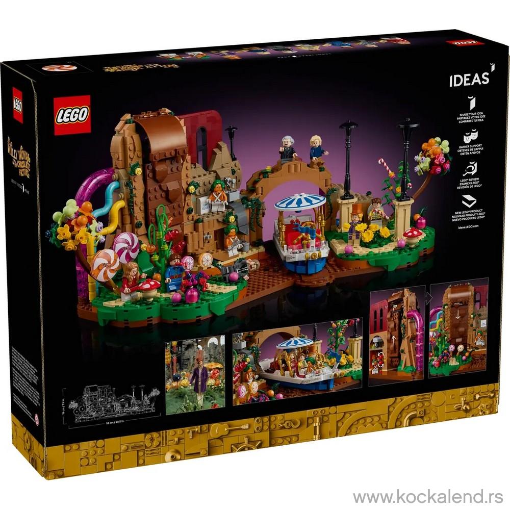 LEGO IDEAS WILLY WONKA AND THE CHOCOLATE FACTORY 