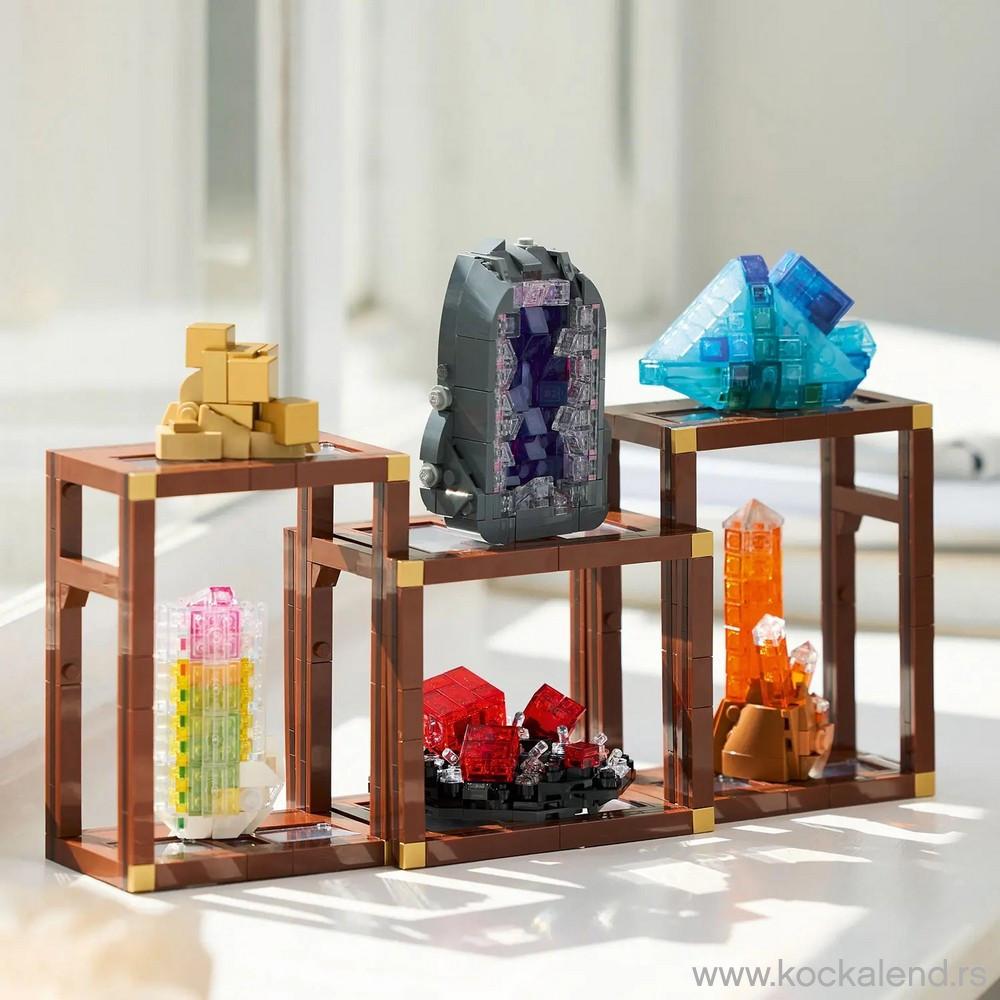 LEGO IDEAS MINERALS COLLECTION 