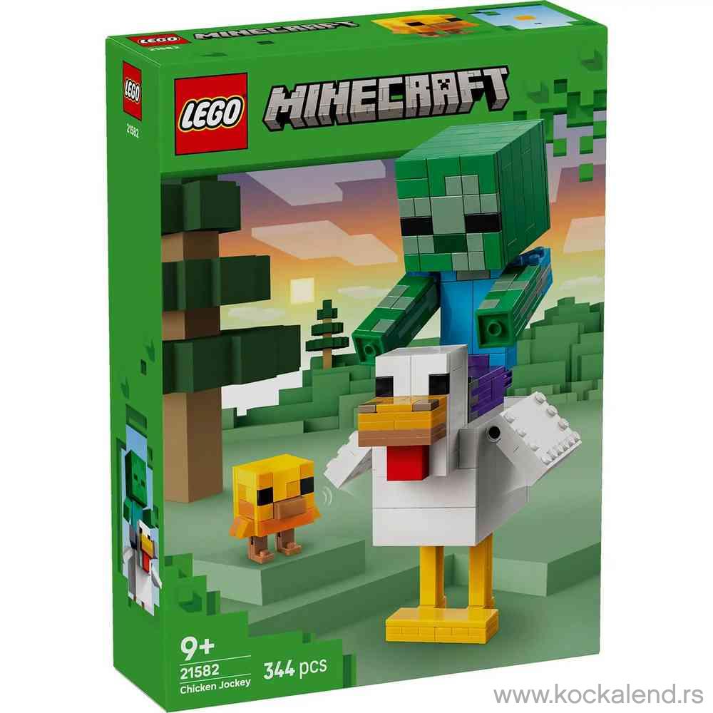 LEGO MINECRAFT CHICKEN JOCKEY 