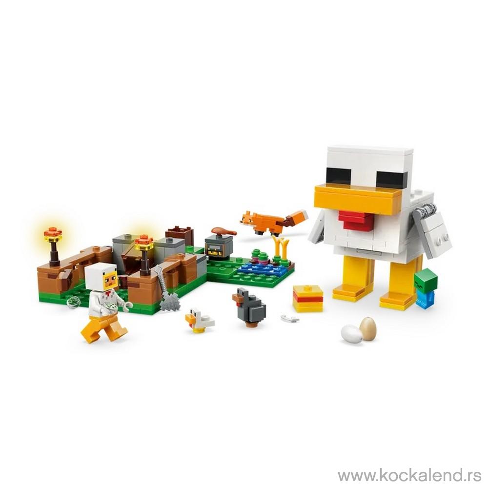 LEGO MINECRAFT CHICKEN FARM 