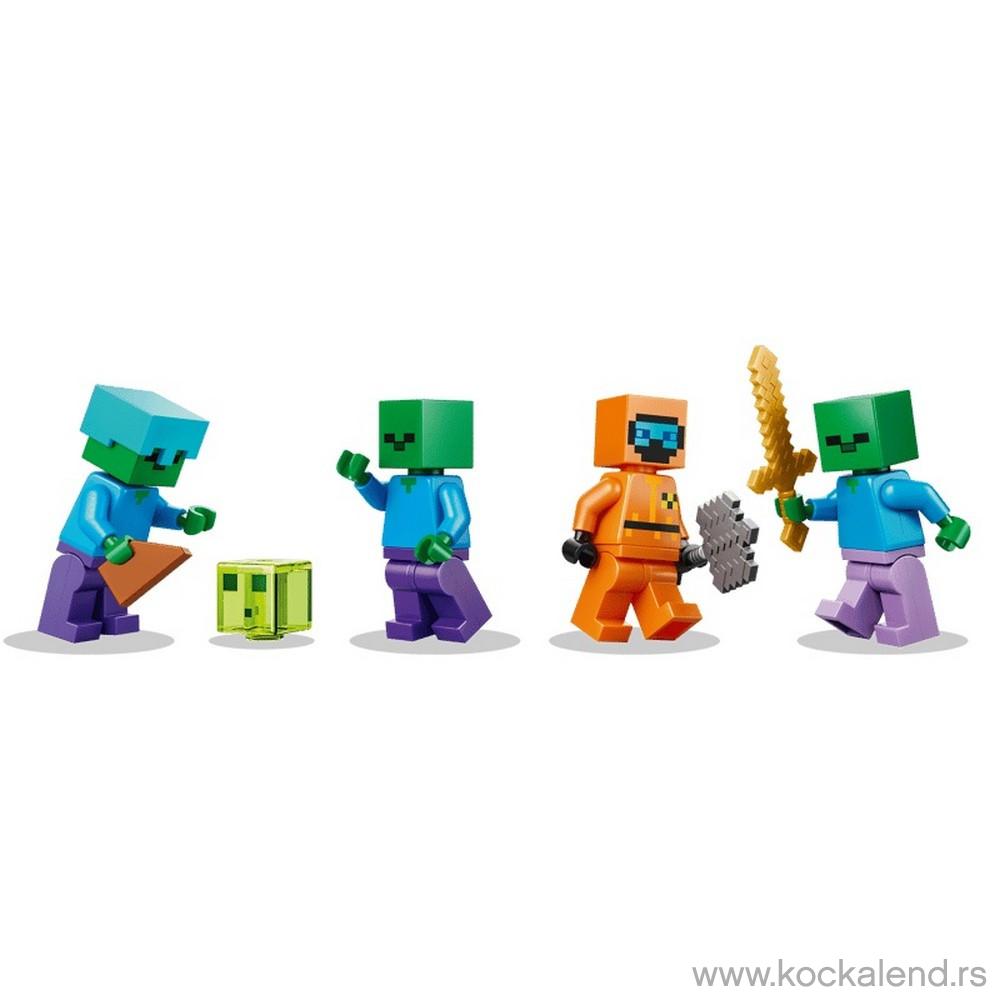 LEGO MINECRAFT ZOMBIE DUNGEON 