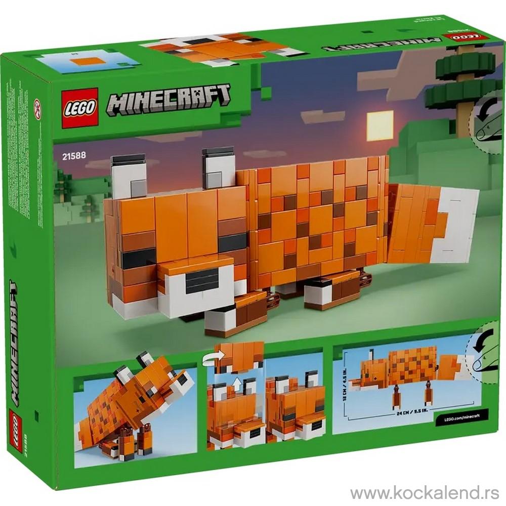 LEGO MINECRAFT THE FOX 