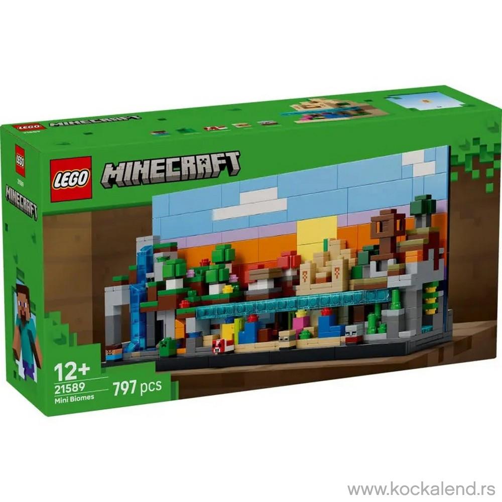 LEGO MINECRAFT MINI BIOMES 