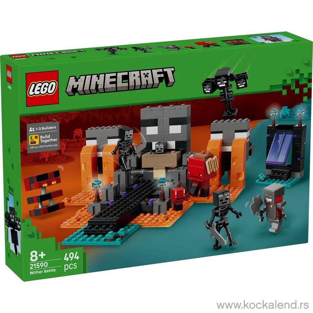 LEGO MINECRAFT WITHER BATTLE 