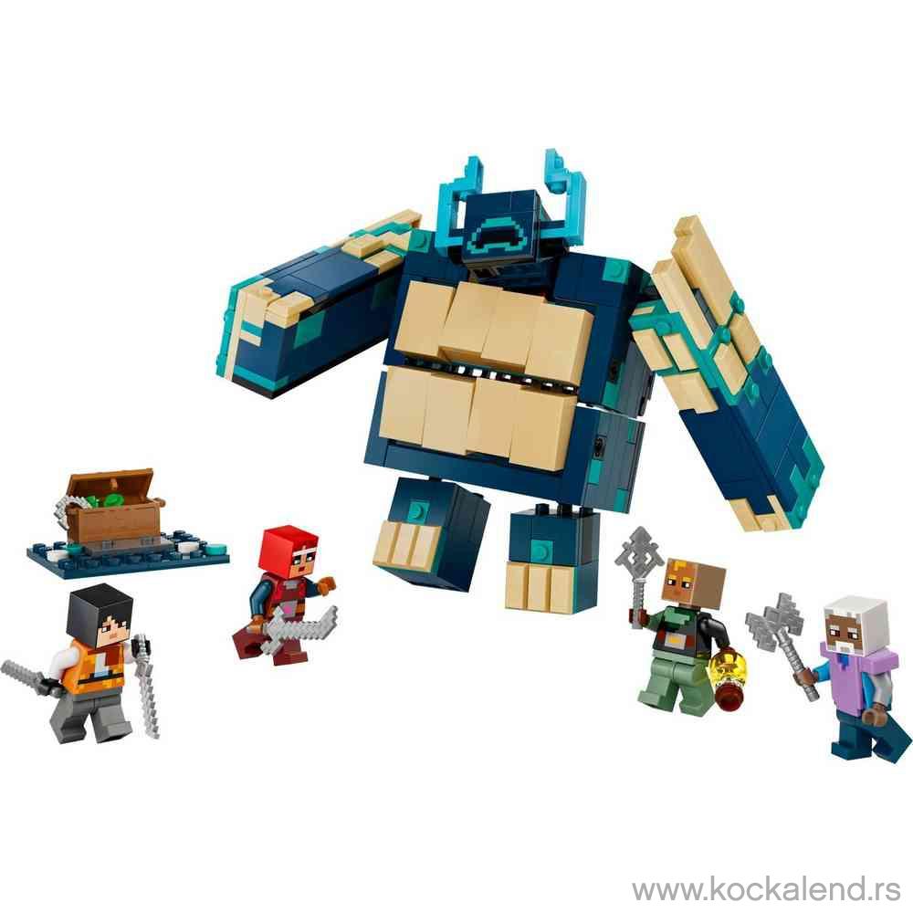 LEGO MINECRAFT THE TWISTED WARDEN BATTLE 