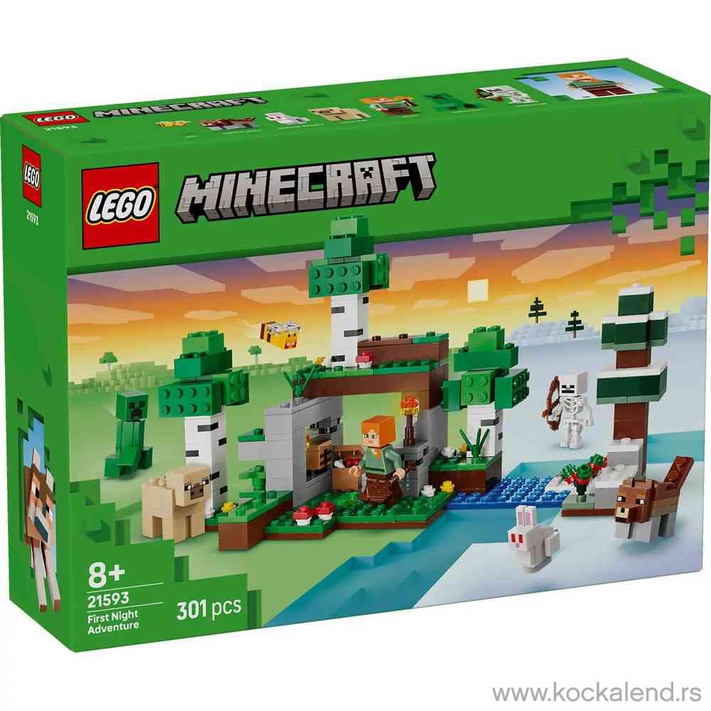 LEGO MINECRAFT FIRST NIGHT ADVENTURE 