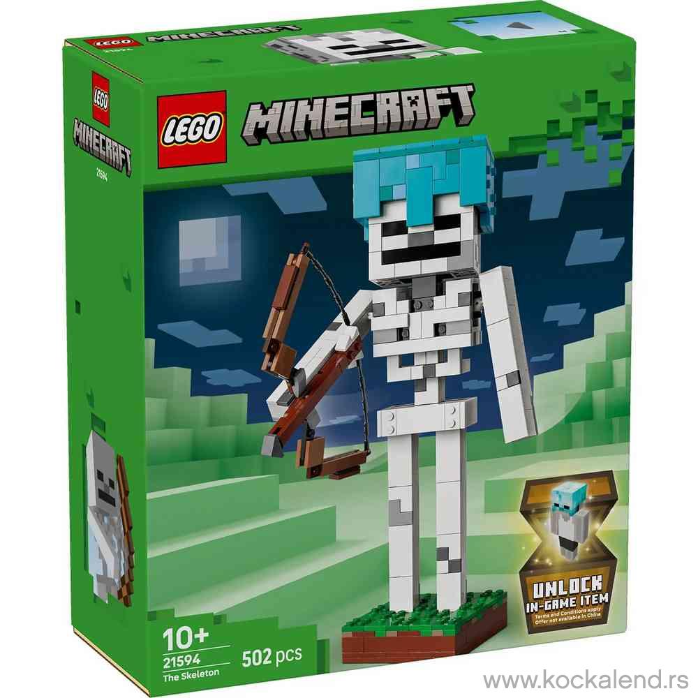 LEGO MINECRAFT THE SKELETON 
