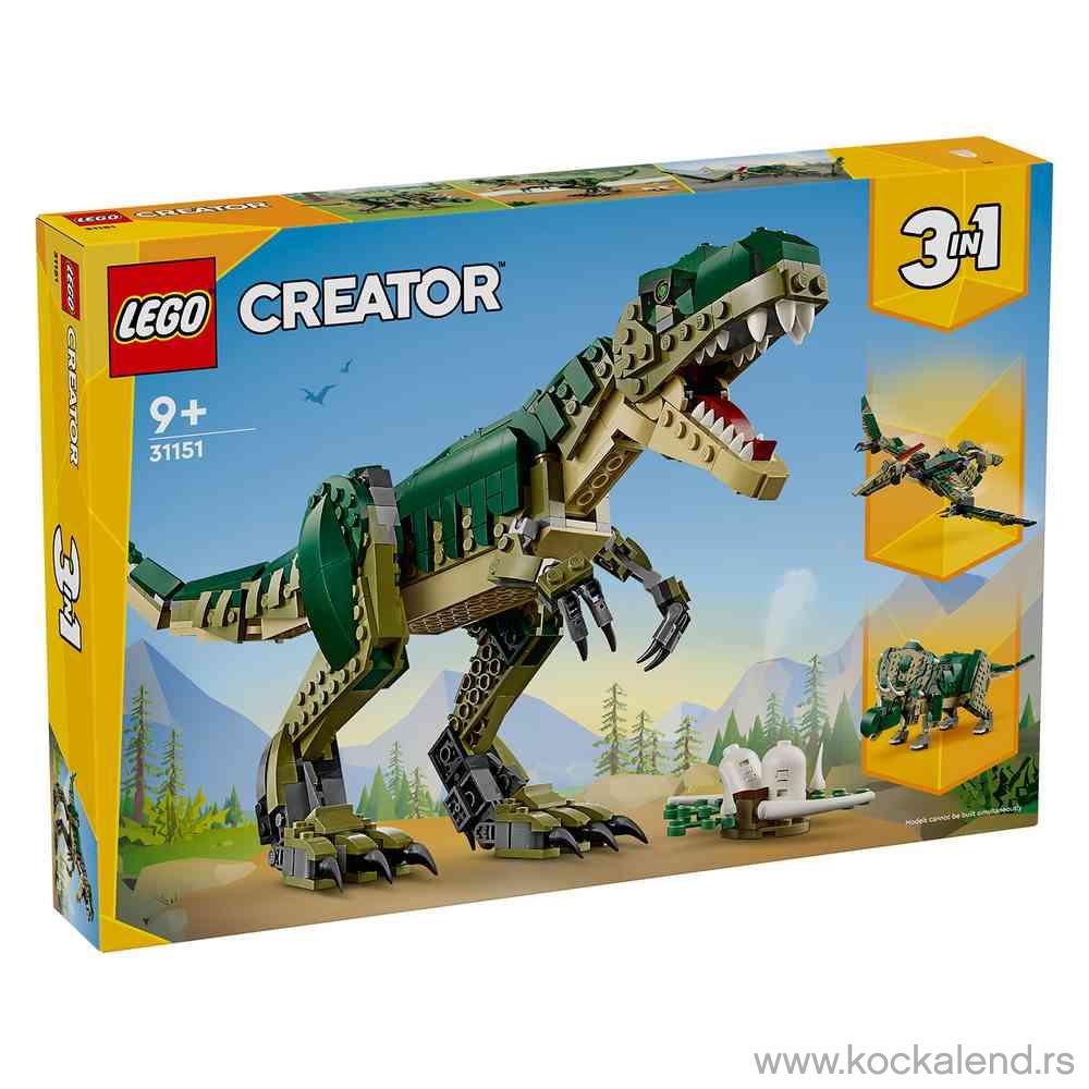LEGO CREATOR T REX 