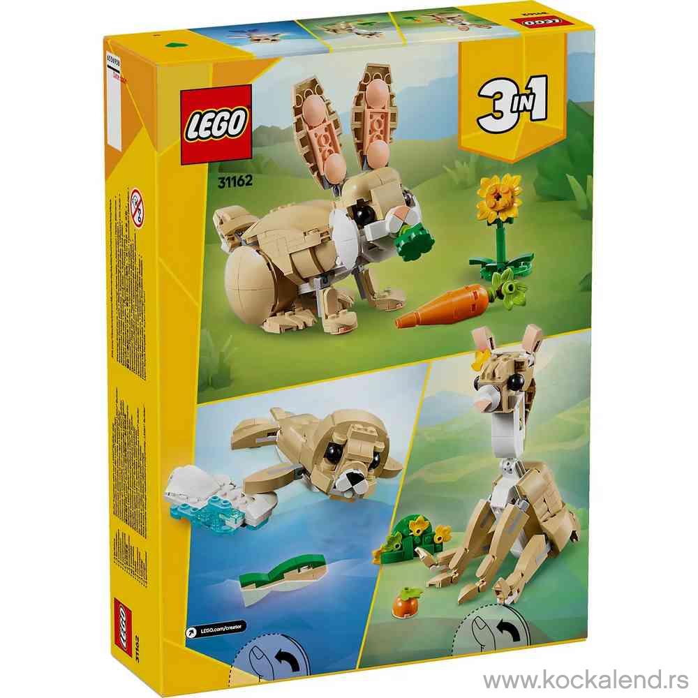 LEGO CREATOR CUTE BUNNY 