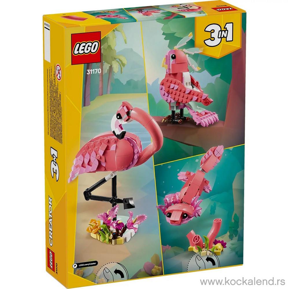 LEGO CREATOR PINK FLAMINGO 