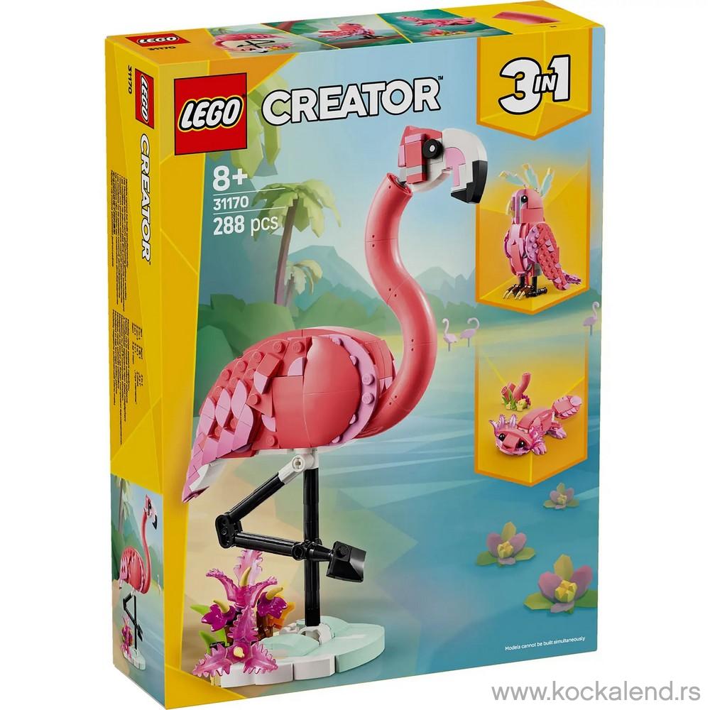 LEGO CREATOR PINK FLAMINGO 
