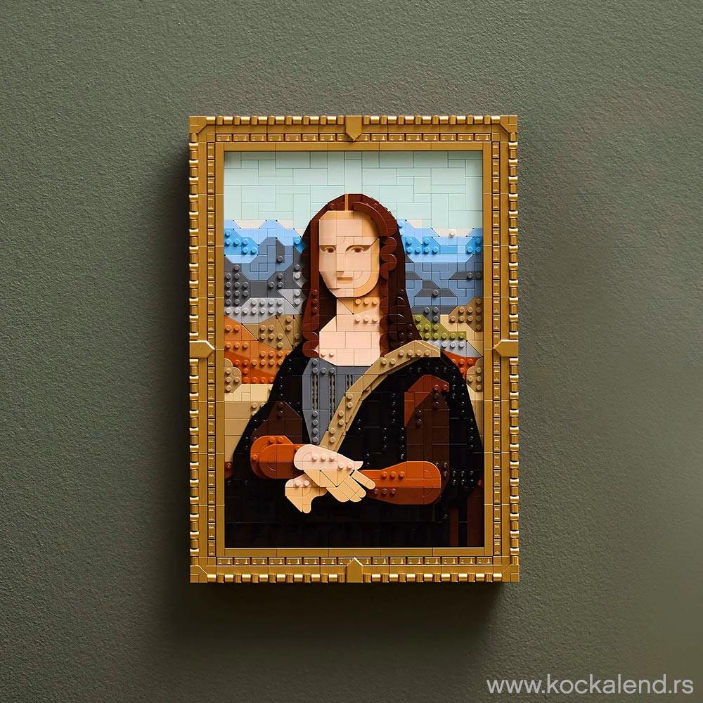 LEGO ART MONA LISA 