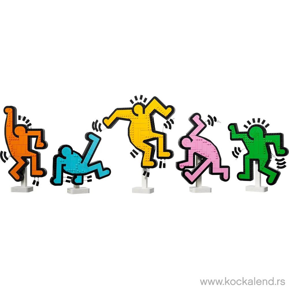 LEGO ART KEITH HARING – DANCING FIGURES 