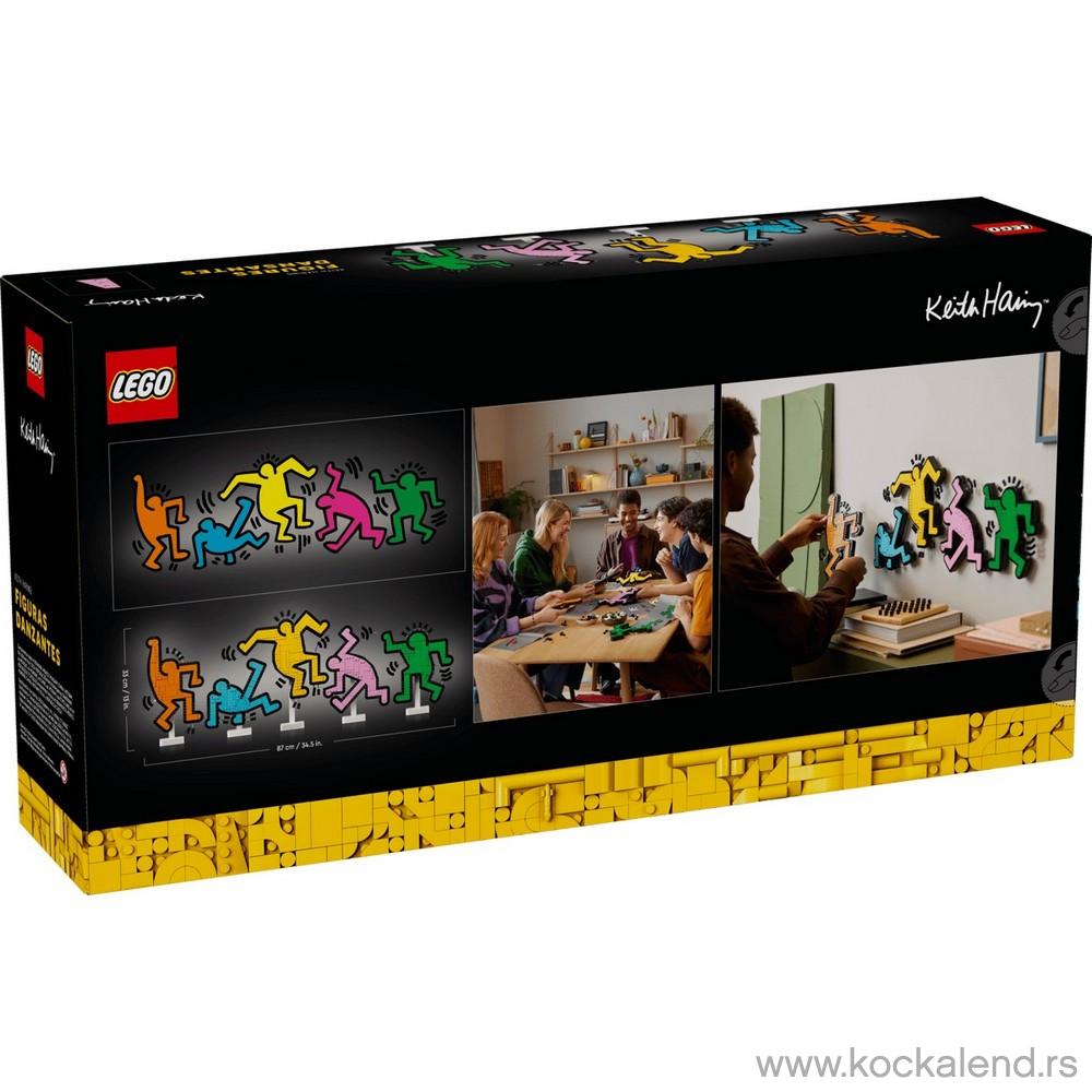 LEGO ART KEITH HARING – DANCING FIGURES 