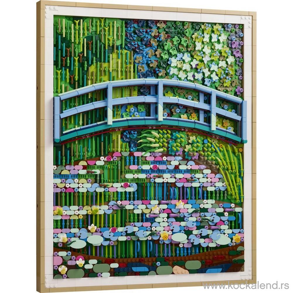 LEGO ART CLAUDE MONET BRIDGE 