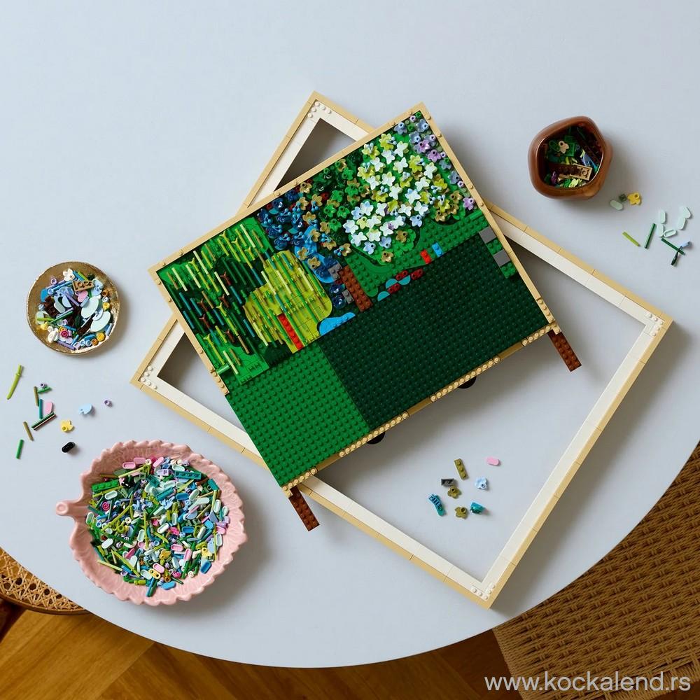 LEGO ART CLAUDE MONET BRIDGE 