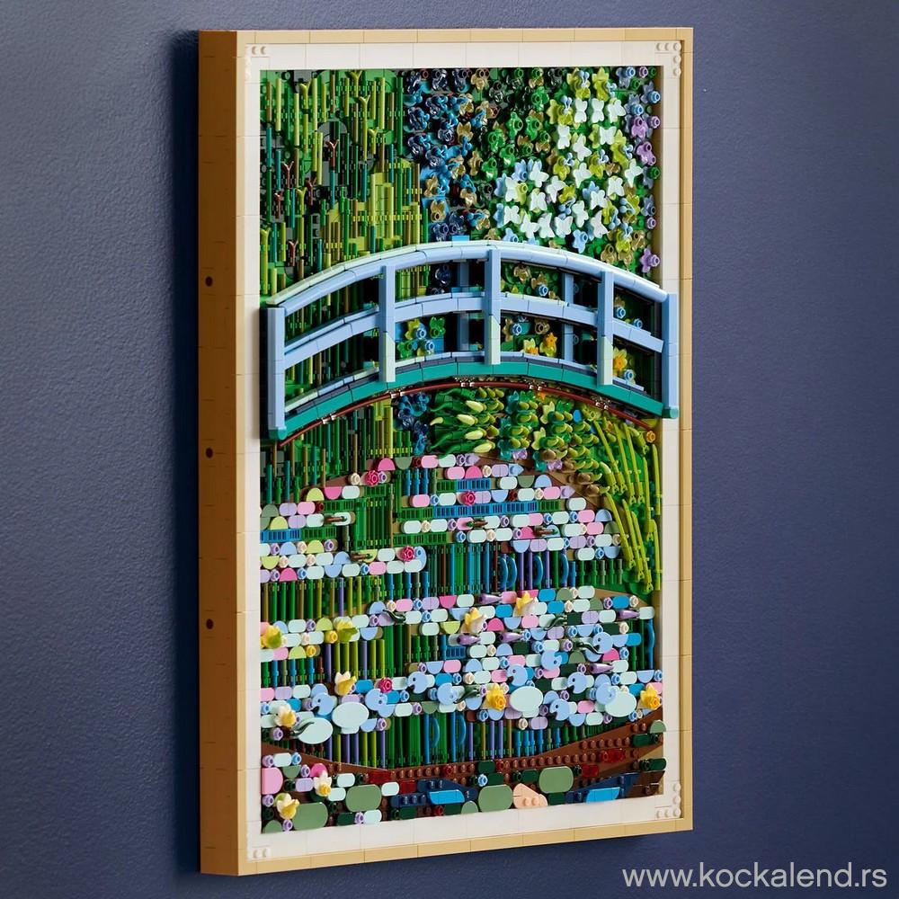 LEGO ART CLAUDE MONET BRIDGE 