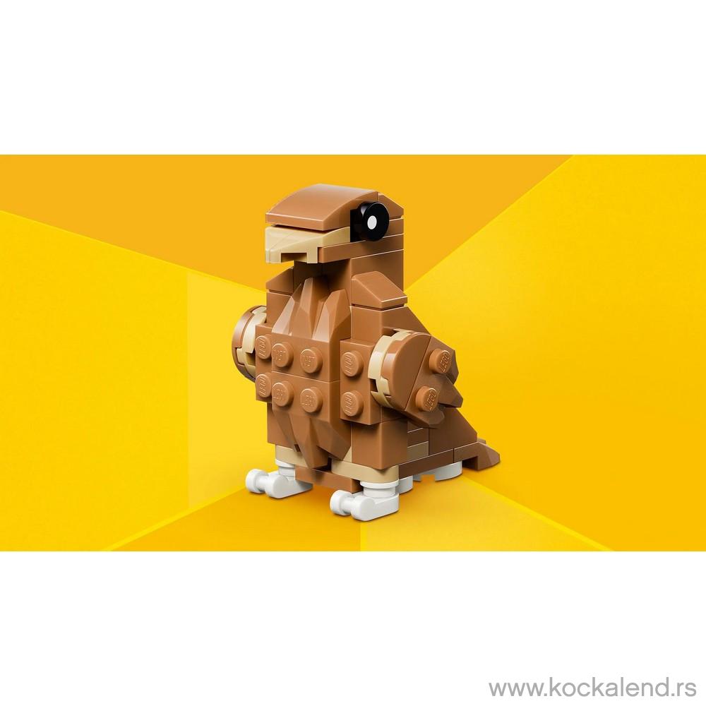 LEGO CREATOR CUTE HAMSTER WITH A FLOWER 