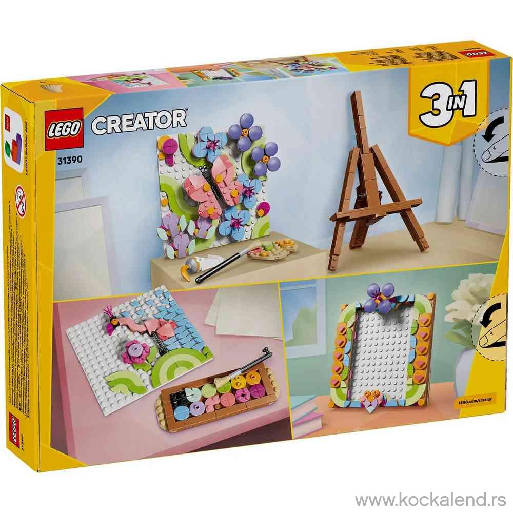 LEGO CREATOR FLORAL ART DECOR PAINTING 